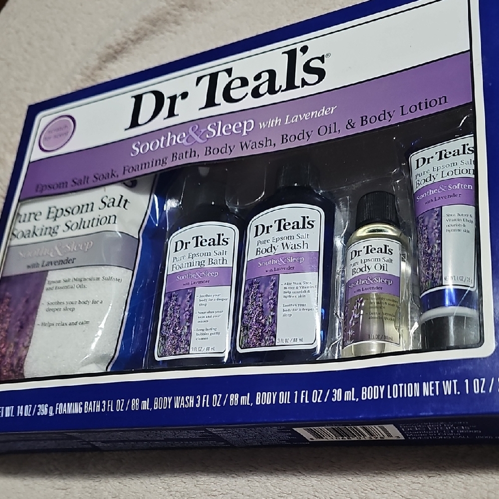 Lavender Bath Set - Purple
